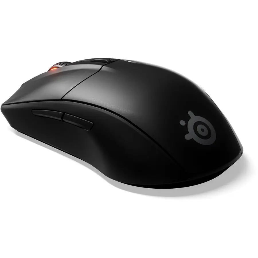 SteelSeries Rival 3 Wireless Gaming Optical Mouse, TrueMove Air Optical Gaming Sensor, 2.4GHz and Bluetooth, 400+ Hours Battery Life, 60 Million Click Mechanical Switches, Matte Black 62521