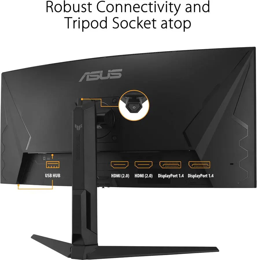Asus TUF Gaming VG34VQL3A Curved VA Gaming Monitor | 34' WQHD 180Hz 1500R 1ms, Freesync™ Premium Pro, DisplayHDR™ 400