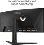 Asus TUF Gaming VG34VQL3A Curved VA Gaming Monitor | 34' WQHD 180Hz 1500R 1ms, Freesync™ Premium Pro, DisplayHDR™ 400