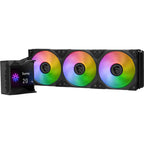 MSI MPG CORELIQUID D360 CPU Cooler 360mm Aluminum Radiator, ARGB, MSI's TORX FAN 4.0, 2.4' Customizable IPS Display