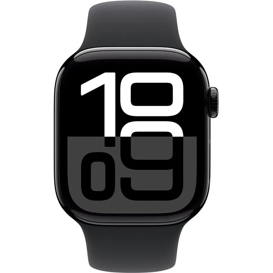 Apple Watch Series 10 | Alumium - Jet Black - 42mm GPS - Smartwatch, Fitness Tracker, ECG App, Always-On Retina Display, Water Resistant
