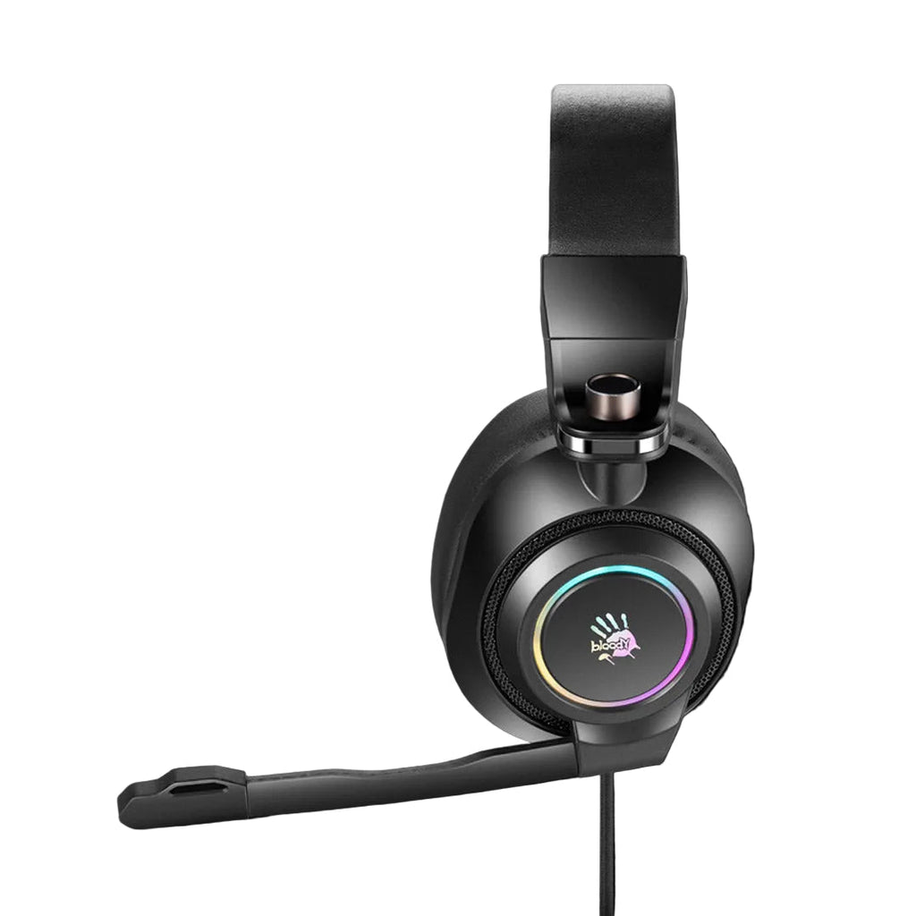 Bloody G580 RGB 7.1 Virtual Surround Sound HiFi Gaming Headphone USB Black - view 5