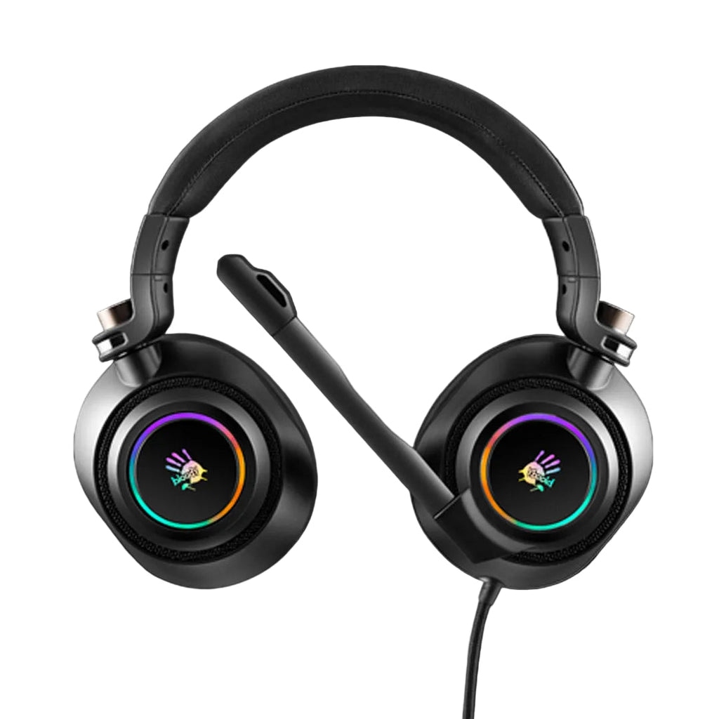 Bloody G580 RGB 7.1 Virtual Surround Sound HiFi Gaming Headphone USB Black - view 2