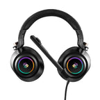 Bloody G580 RGB 7.1 Virtual Surround Sound HiFi Gaming Headphone USB Black - view 2