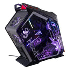 Bloody GH-30 Mid Tower Gaming Case - 5 RGB Fans Pre-Installed - Black/Red - view 2