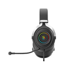 Bloody G535p Stereo Surround Sound RGB Gaming Headphone 4-Pin 3.5 mm Black+Silver With PC Extention Adapter - view 2