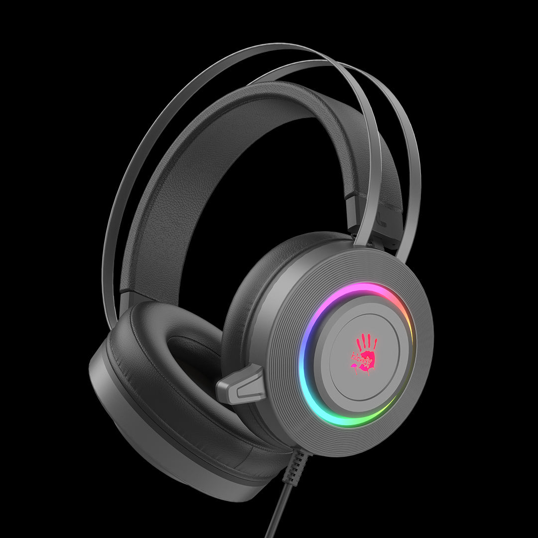 Bloody G521S Neon Gaming Headphone USB Grey