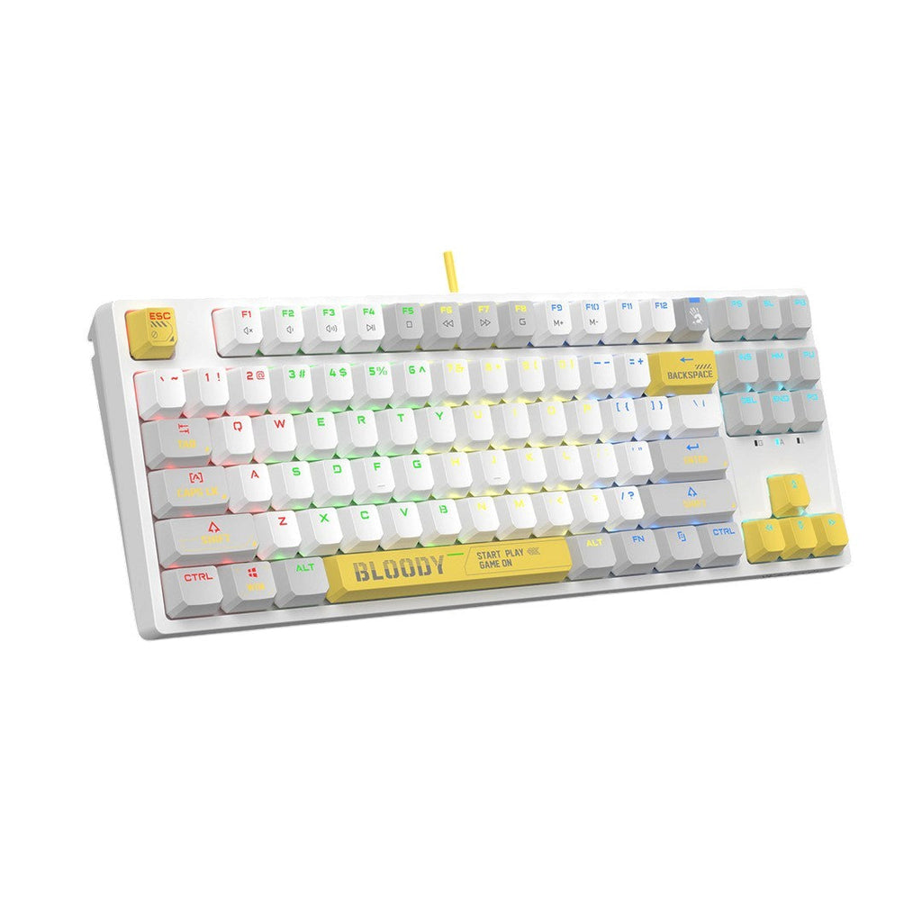 BLOODY S87 Keyboard White color_white