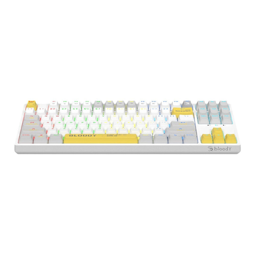 BLOODY S87 Keyboard White color_white