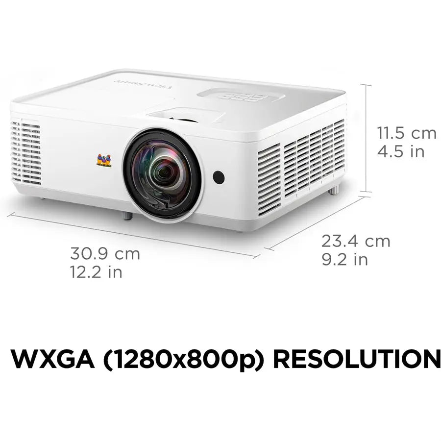 ViewSonic PS502W 4000 Lumens WXGA Short Throw Projector