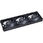 Lian Li UNI Fan P28 120mm Daisy-Chain PWM Case Fan with Controller | Black - UF-P28120-3B, 3-Pack | Noise-Optimized | Performance-Oriented Fan