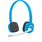 Logitech H150 Stereo Headset - Blue - 981-000454