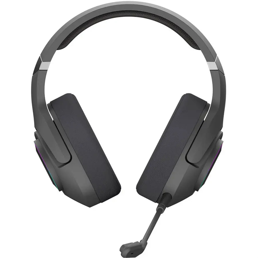 Bloody GR270 Gaming Wireless Headset, 2.4GHz Wireless And Bluetooth V5.3 And 3.5mm Wired Audio, 7.1 Virtual Surround Sound, 50mm Speaker, RGB Flow Backlit