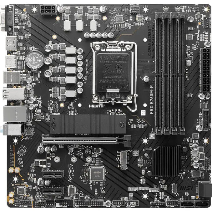 MSI PRO B760M-P Intel DDR5 LGA1700 Motherboard
