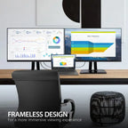 ViewSonic VP2756-2K 27' IPS 2K QHD LED Monitor USB-C 5ms Integrated Stereo Speakers 100% sRGB - Factory Pre-Calibrated