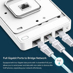 TP-Link EAP235-Wall Omada AC1200 Wireless MU-MIMO Gigabit Wall Plate Access Point
