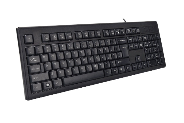 A4tech KR-83 Comfortkey Wired Keyboard USB (Black) US Layout - view 4