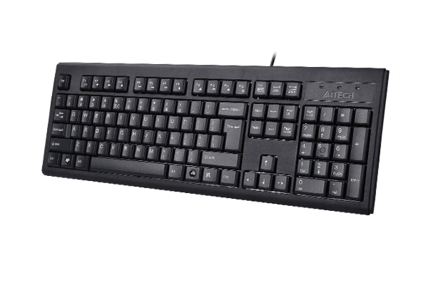 A4tech KR-83 Comfortkey Wired Keyboard USB (Black) US Layout - view 3