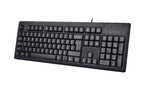 A4tech KR-83 Comfortkey Wired Keyboard USB (Black) US Layout - view 3