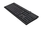 A4tech KR-83 Comfortkey Wired Keyboard USB (Black) US Layout - view 2