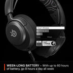 SteelSeries  Arctis Nova 5 Wireless Gaming Headset for PC, PS5, and PS4 - Black 61670