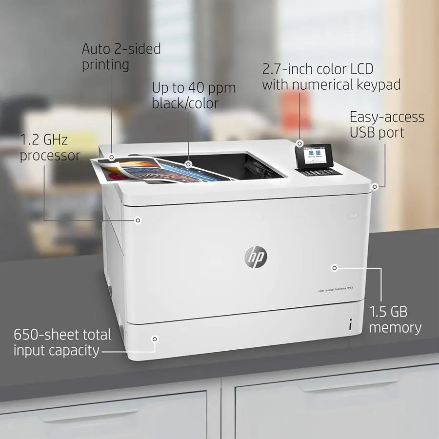 HP Color LaserJet Enterprise M751dn Laser Printer A3 (Official Warranty)