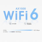 TP-Link Deco X10 AX1500 Whole Home Mesh Wi-Fi 6 System (1 Pack)