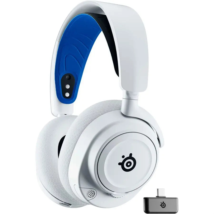 SteelSeries Arctis Nova 7P Wireless Gaming Headset for PS5, PS4 - White 61561