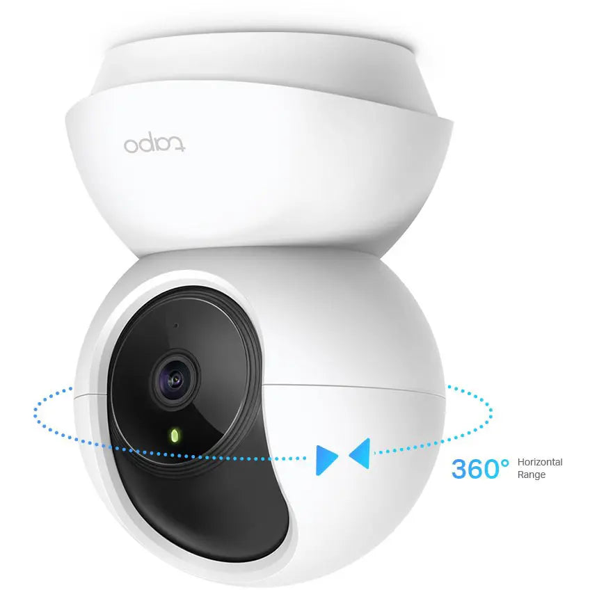 TP-Link Tapo C210 Pan/Tilt Home Security Wi-Fi Camera, 2K 3MP Video, 30 Ft Night Vision, Two-Way Audio
