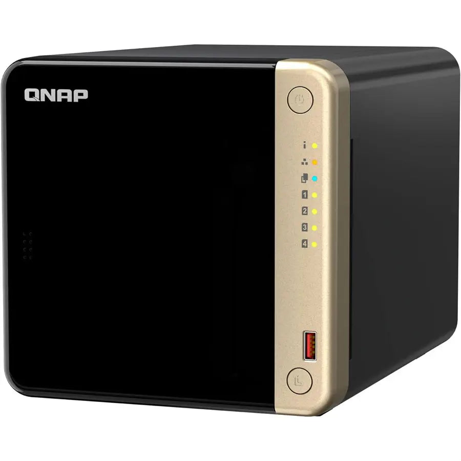 QNAP TS-464-8G 4 Bay High-Performance Desktop NAS Enclosure | Diskless