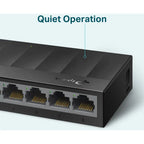 TP-Link LS1008G 8-Port 10/100/1000Mbps Desktop Unmanaged Switch Gigabit | Ver 3.0