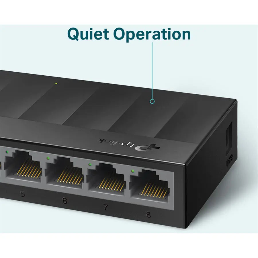 TP-Link LS1008G 8-Port 10/100/1000Mbps Desktop Unmanaged Switch Gigabit | Ver 3.0