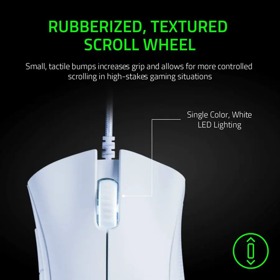 Razer DeathAdder Essential Gaming Mouse | White | RZ01-03850200
