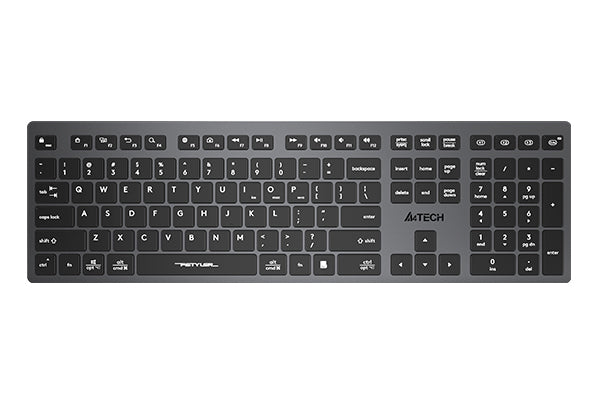 A4TECH FBX50C Keyboard Gray color_gray