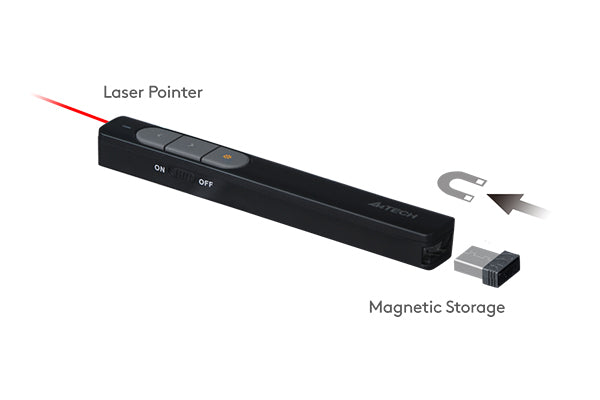 A4Tech LP15 2.4G Wireless Laser Pen - view 4