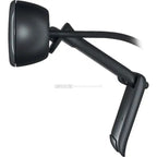 Logitech C270 HD Webcam (Black) 720p 30 fps, Fixed Focus Lens, Auto Light Correction, Mono Noise Reducing Microphone, USB A Plug And Play