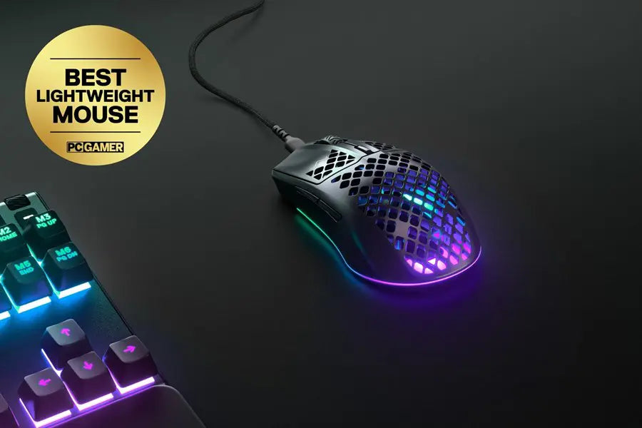 SteelSeries Aerox 3 2022 Edition Ultra Lightweight Wired Gaming Mouse - Onyx - 62611
