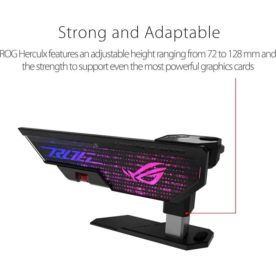 Asus ROG Herculx Graphics Card Holder Black