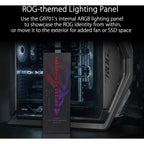 Asus ROG Hyperion GR701 EATX Full-Tower Computer Case | 420mm Dual Radiator Support | Black
