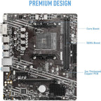 MSI A520M-A PRO Gaming Motherboard AMD | AM4 socket – Ryzen 3000/4000/5000 Support - DDR4