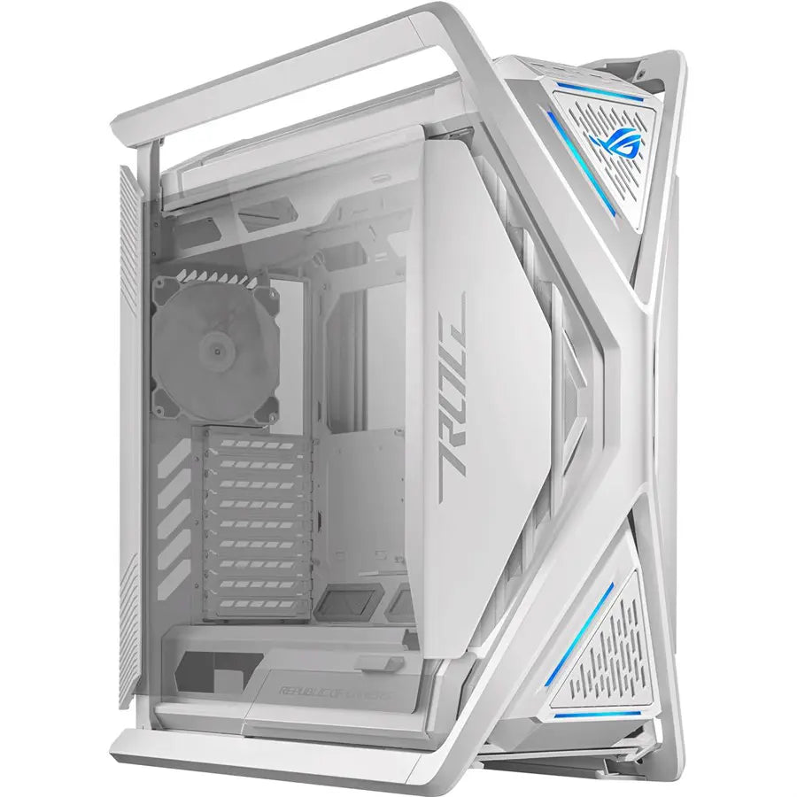 Asus ROG Hyperion GR701 EATX Full-Tower Computer Case | 420mm Dual Radiator Support | White