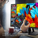 ViewSonic VP2756-4K 27' 4K UHD Pantone Validated 100% sRGB Factory Pre-Calibrated IPS Monitor with 60W USB-C
