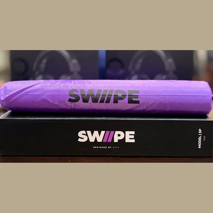 Swipe Model SP VOID Gaming Mouse Pad, Purple and Black