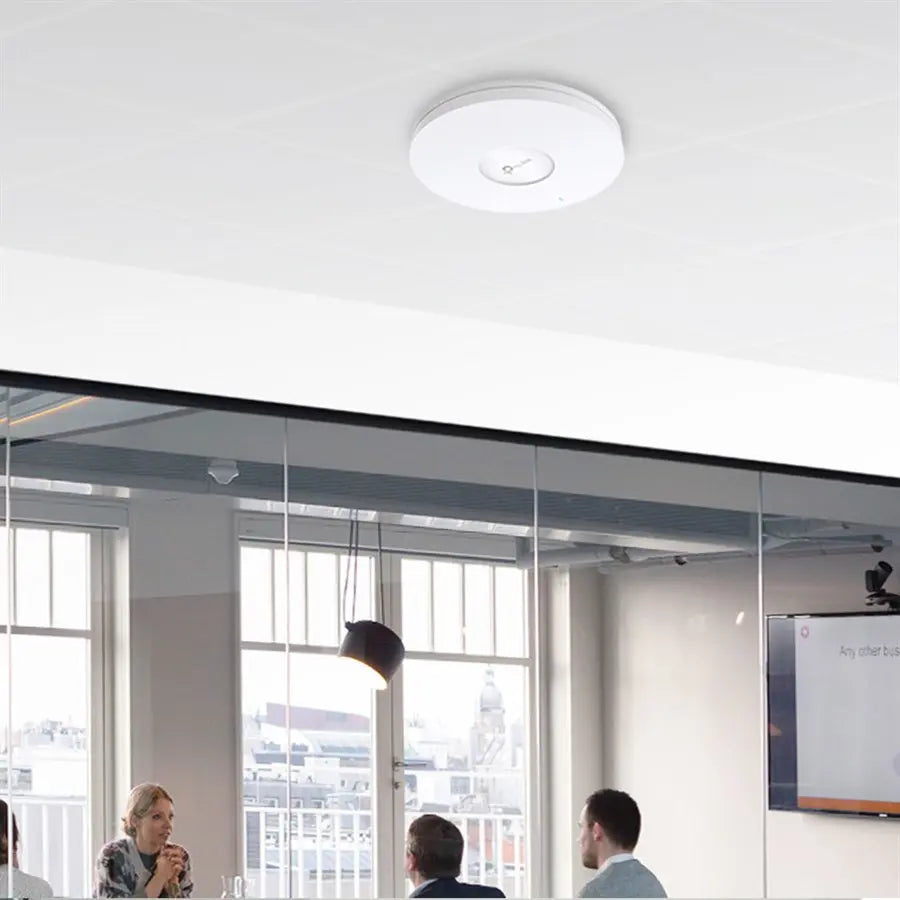 TP-Link EAP610 AX1800 Wireless Dual Band Ceiling Mount Access Point | Omada Mesh | PoE+ Powered