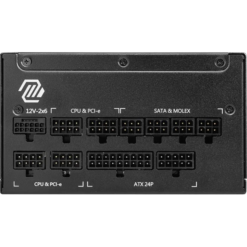 MSI MAG A1250GL PCIE5 PSU | ATX 3.1 Ready, PCIe CEM 5.1, 80 PLUS Gold Certified, Fully Modular