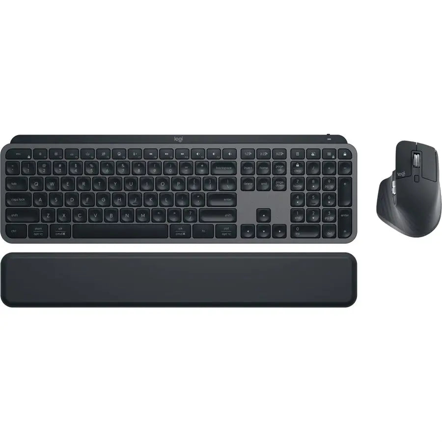 Logitech MX KEYS S COMBO Performance Combo | MX Master 3S, MX Keys S, MX Palm Rest | 920-011616 | 920-011605
