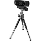 Logitech C922 PRO HD Stream Webcam, 1080p/30fps, 720p/60fps, Autofocus, Built-in Stereo Mic