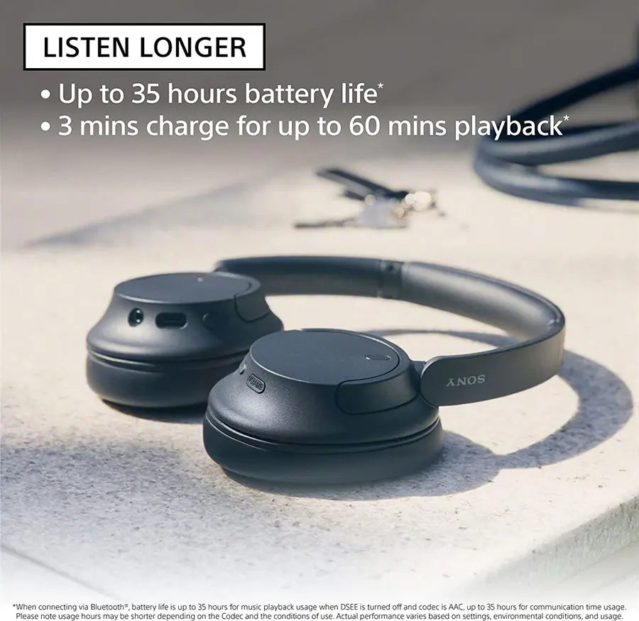 Sony WH-CH720N Wireless Noise Cancelling Headphone | Black - WH-CH720N/BC
