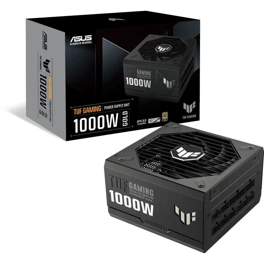 Asus TUF Gaming 1000W Gold PSU, Fully Modular, 80 Plus Gold Certified TUF-GAMING-1000G
