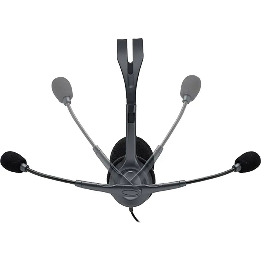 Logitech H110 Stereo Headset With 3.5mm Dual Plug Connection